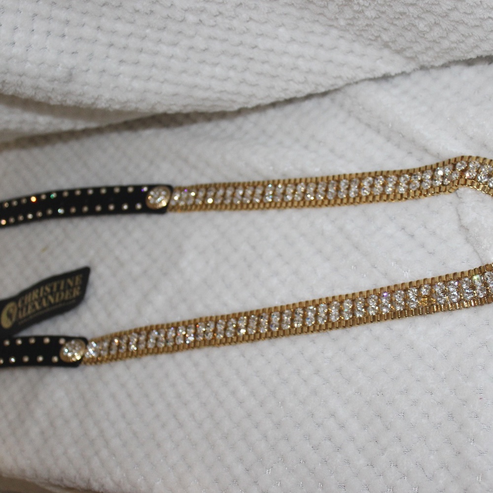 Christine Alexander Chain Belt~Swarovski Crystals